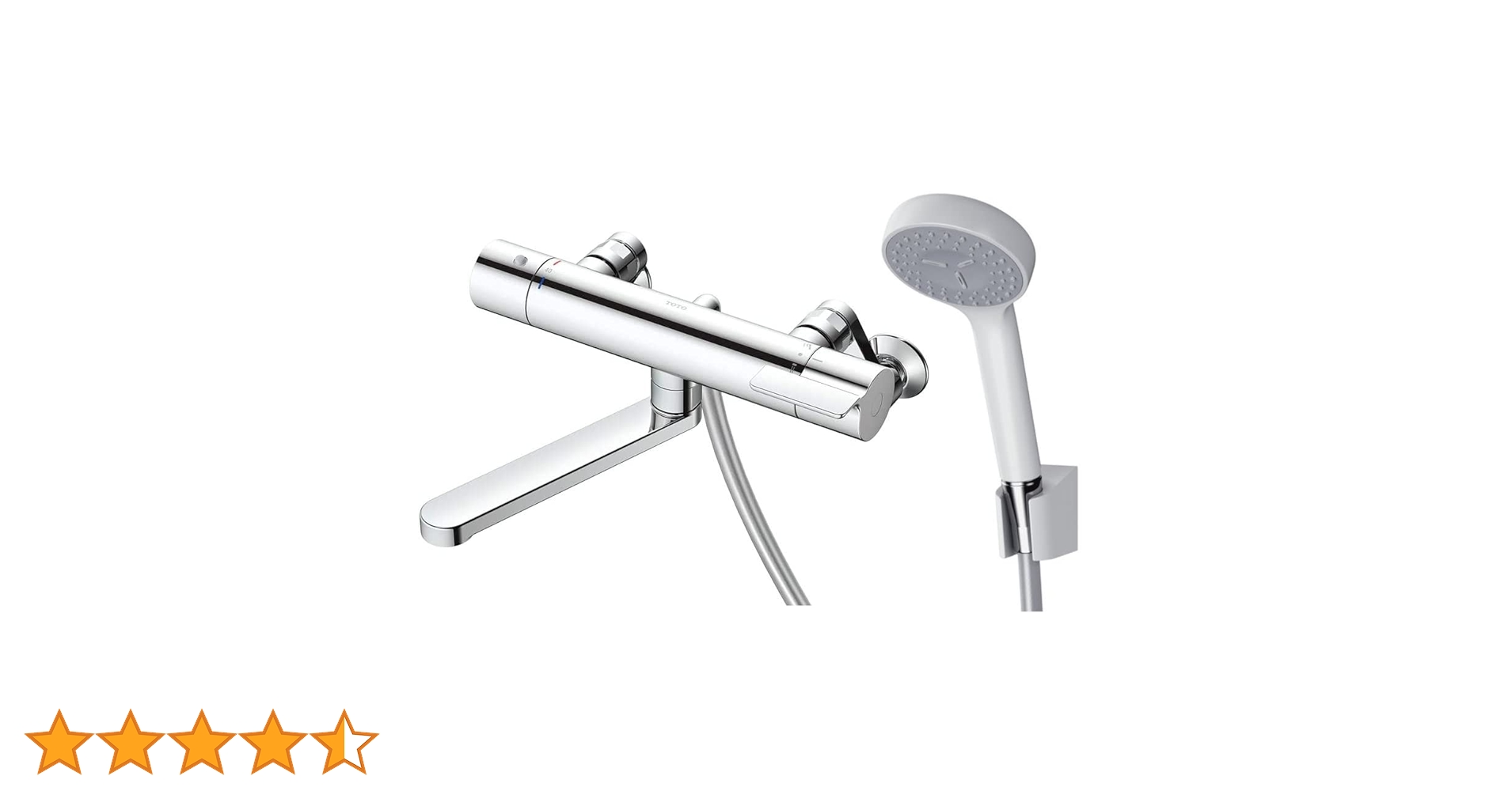 TOTO TBV03401J1シャワー水栓　6月20日まで Amazon | TOTO 浴室用 壁付サーモスタット混合栓 0mm